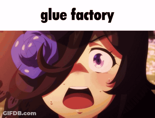 Girl With Flower In Hair Glue Factory GIF