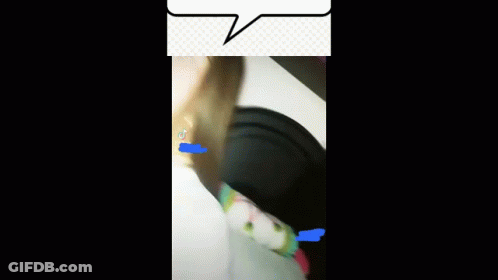 Girl With Glasses And Necklace TikTok On Phone GIF