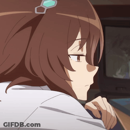 Girl With Glasses GIF