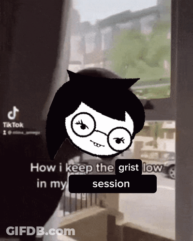 Girl With Glasses How I Keep The Grist Low In My Session GIF