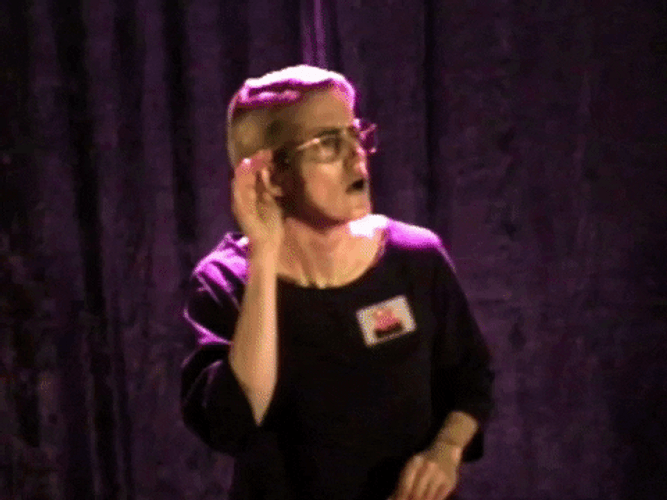 Girl With Glasses Listening That Escalated Quickly GIF