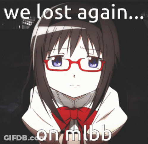 Girl With Glasses Saying We Lost Again GIF