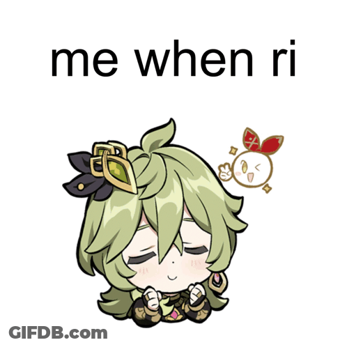 Girl With Green Hair Me When No Iri GIF