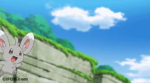 Girl With Green Light From Mouth GIF