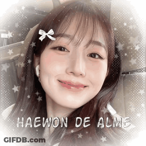 Girl With Haewon De Aline GIF