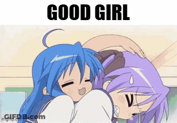Girl With Hearts In Eyes Awww That's A Good Girl For Daddy GIF