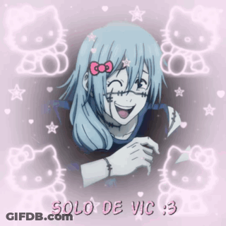 Girl With Hello Kitty On Hair GIF