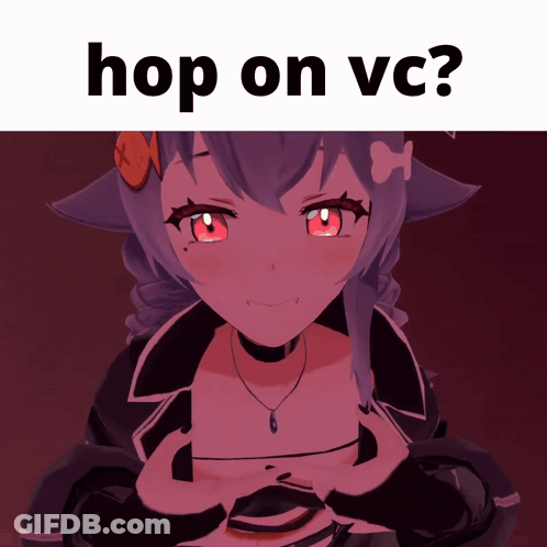 Girl With Hop On VC GIF