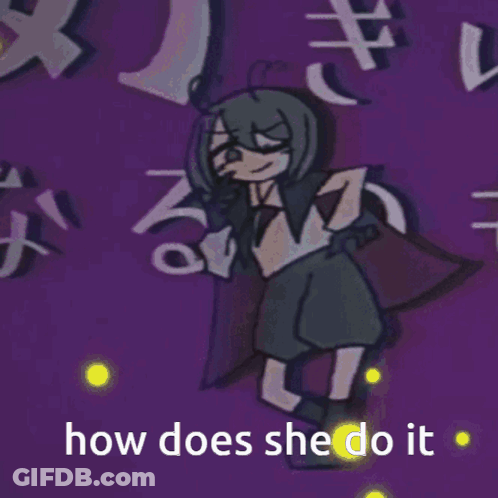 Girl With How Does She Do It GIF