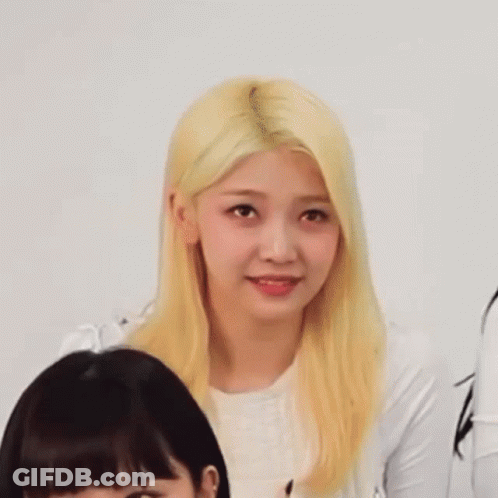 Girl With Long Black Hair Making Funny Face GIF