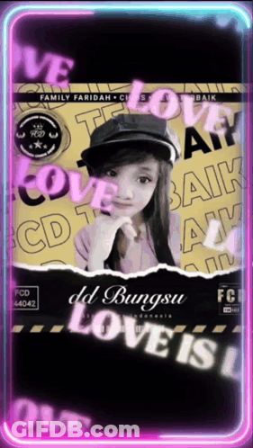 Girl With Love Is Background GIF