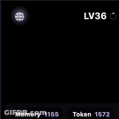 Girl With Lv36 Token GIF