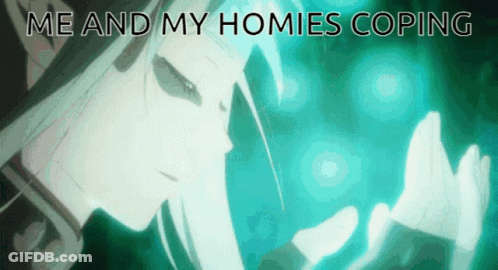 Girl With Me And My Homies Coping GIF