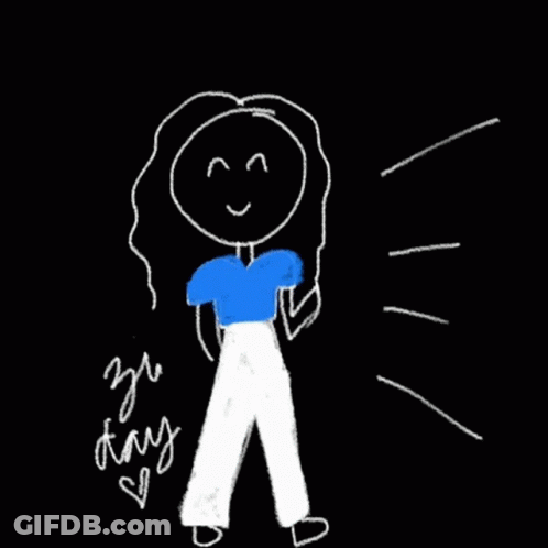 Girl With Microphone Saying Tata Mic GIF