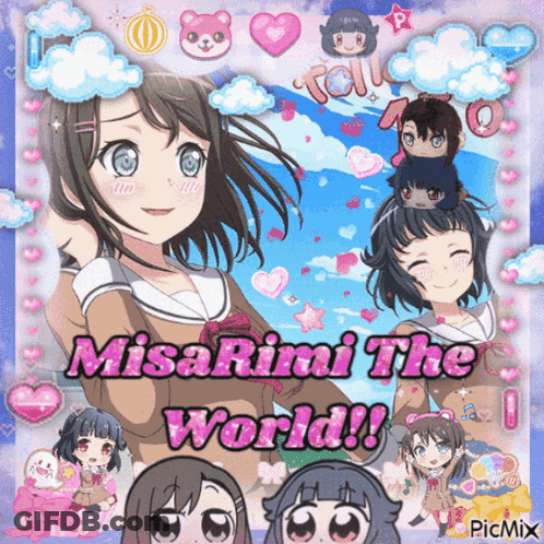 Girl With Misarimin The World GIF