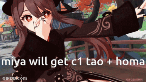 Girl With Miya Will Get C1 Tao + Hom GIF