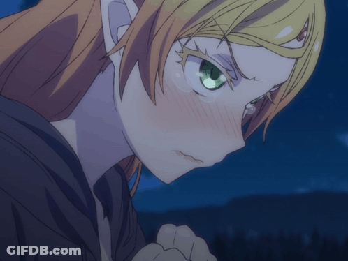 Girl With Mouth Open Close Up GIF