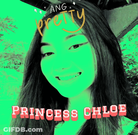 Girl With Name Princess Chloe GIF