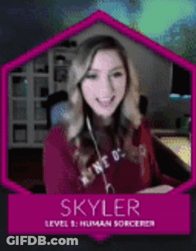 Girl With Name Skyler GIF