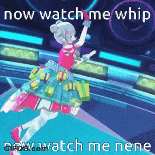 Girl With Now Watch Me Whip Now Watch Me Nene GIF
