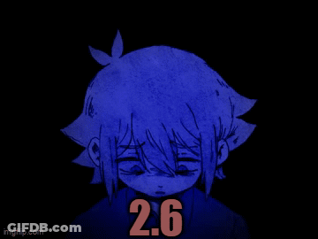 Girl With Number 2.6 GIF