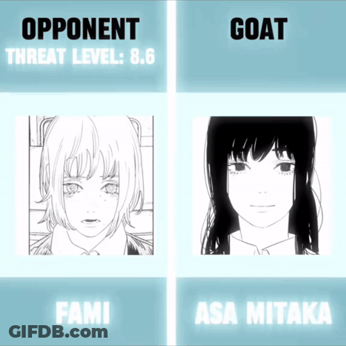 Girl With Opponent Threat Level 9.4 GIF