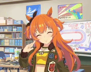 Girl With Orange Hair Giving Middle Finger GIF