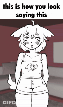 Girl With Pig Shirt Saying This Is How You Look GIF