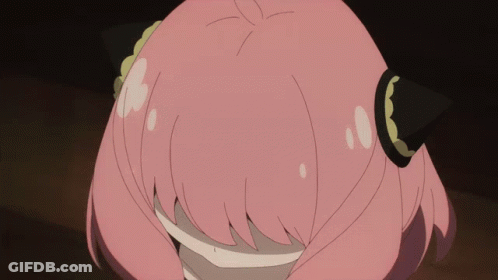 Girl With Pink Hair And Hat Making Funny Face GIF