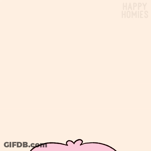 Girl With Pink Hair Covering Face GIF