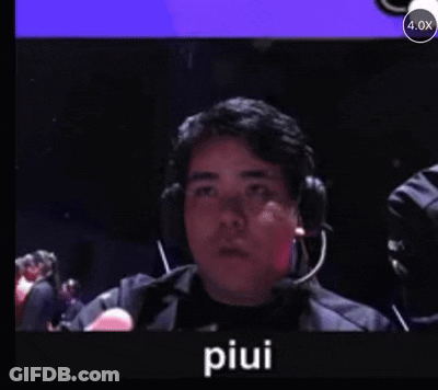 Girl With Pink Hair Drinking From Cup Saying Phantom GIF