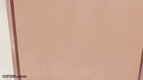 Girl With Pink Hair In Orange Sweater Says September GIF
