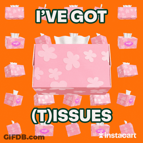 Girl With Pink Hair Making Funny Face GIF