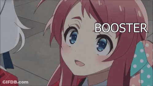 Girl With Pink Hair Spraying Can Saying Fuck Booster GIF