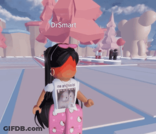 Girl With Pink Hello Kitty Backpack Asking For Help GIF