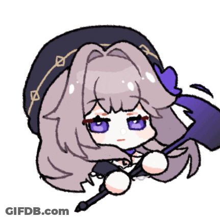 Girl With Purple Eyes GIF