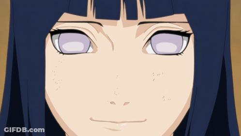 Girl With Purple Eyes And Purple Shirt GIF