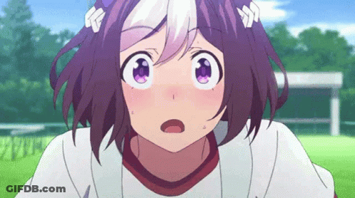 Girl With Purple Hair And Purple Eyes GIF