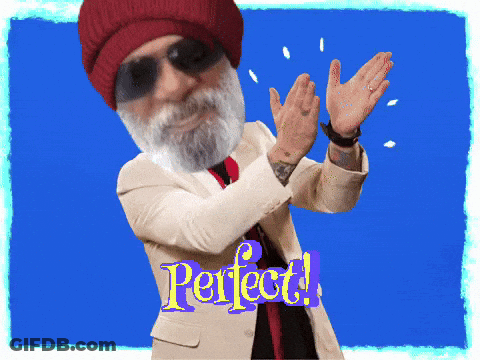 Girl With Purple Hair Saying You Taste Nothing Like Shake GIF