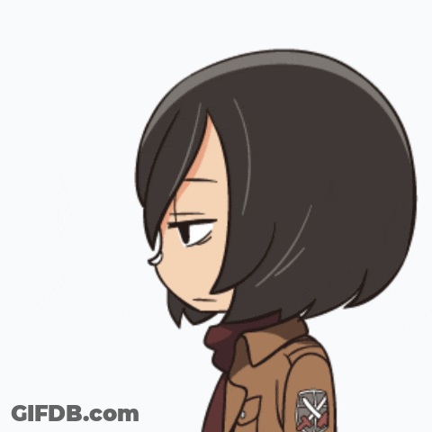 Girl With Question Mark Speech Bubble GIF