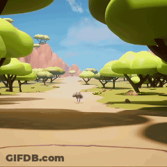 Girl With Red Bow Close Up GIF