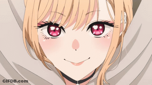 Girl With Red Eyes GIF