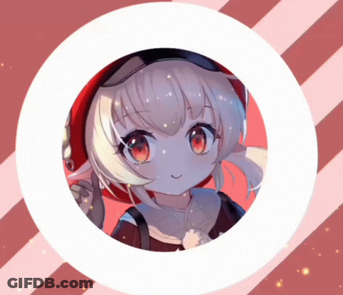 Girl With Red Eyes GIF
