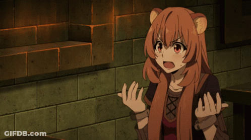 Girl With Red Eyes And Tail GIF