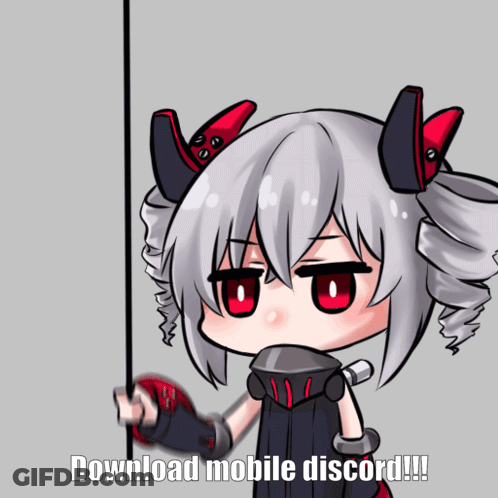Girl With Red Eyes Download Mobile Discord GIF
