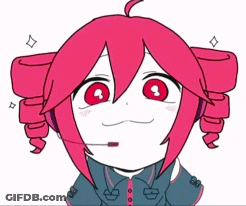 Girl With Red Hair And Microphone GIF