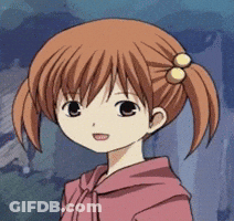 Girl With Red Hair In Pink Jacket GIF