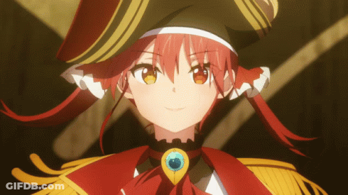 Girl With Red Hair Wearing Hat And Necklace GIF