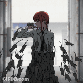 Girl With Red Horns GIF