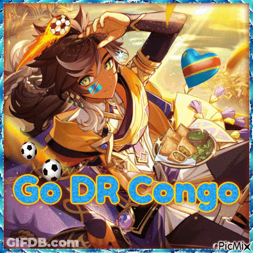 Girl With Soccer Ball On Head Go Dr Congo GIF